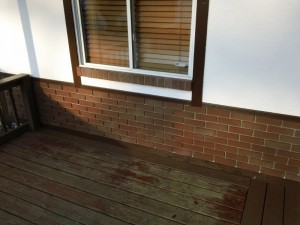 Its amazing how realistic Stefan's faux brick siding looks.