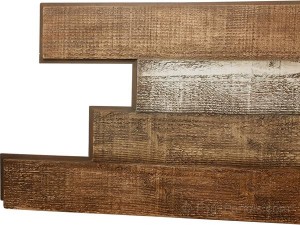Wood style panels from fauxpanels.com can easily be painted any color.