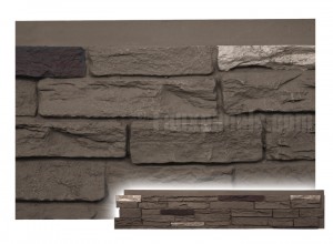 New Windsor Slate Stone Veneer Faux Panels Slatestone panels offer a great new look for those who want a touch of stone in their design without the hassle of the real thing.