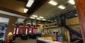 Monte Vista's school library already looked beautiful but they felt the need for a touch of traditional yet modern.