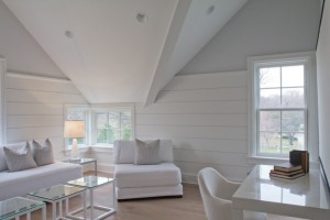 This picture, from www.vbarchitect.com, shows how crisp and clean painted wood can look.