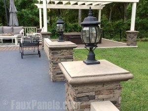 Buy faux stone online, and get a great look for less.