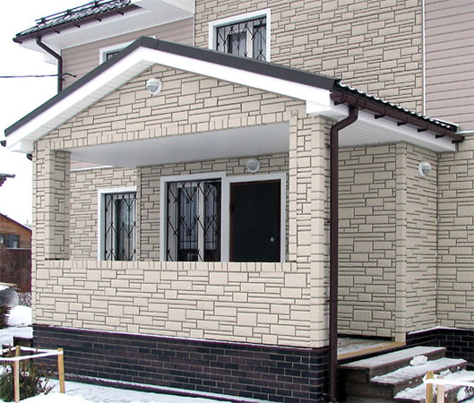 Polyurethane exterior siding can be kept clean with minimal effort.