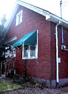 1920s House with 1930s asphalt siding 1920s House with 1930s asphalt siding that caused insect and water damaged.