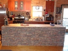 Once you’re done, stand back and enjoy your completed Kitchen Island!