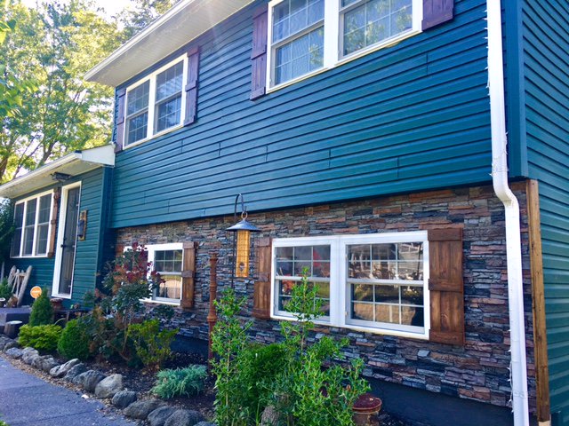 Clever design aesthetics made Kelly's resurfacing project look especially good.
