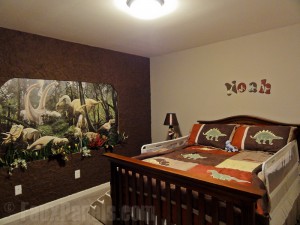 A stacked stone wall accent is a great addition to any bedroom.