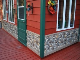 River Rock Faux Rock Panels