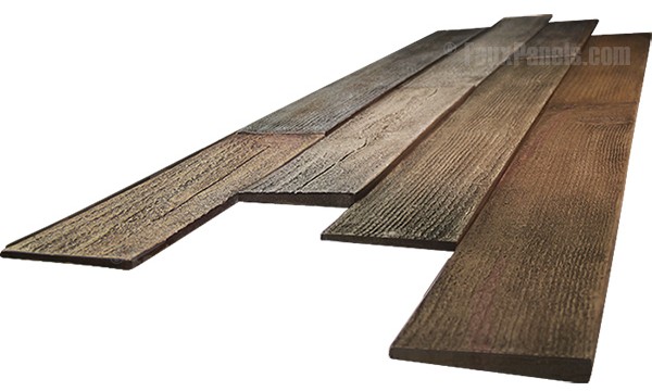 Barn wood paneling in the shiplap style adds elegance and grace to any design.